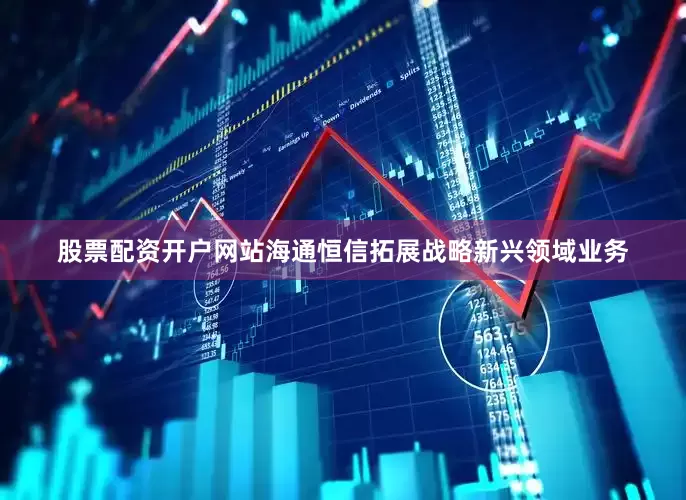 股票配资开户网站海通恒信拓展战略新兴领域业务