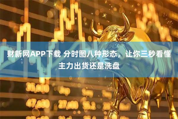 财新网APP下载 分时图八种形态，让你三秒看懂主力出货还是洗盘