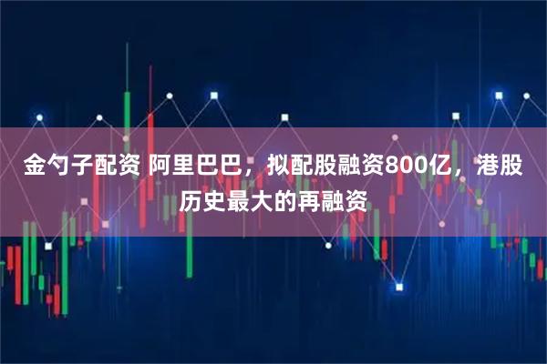 金勺子配资 阿里巴巴，拟配股融资800亿，港股历史最大的再融资