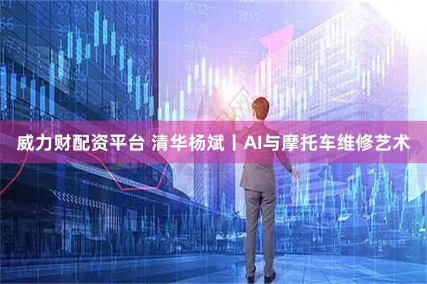 威力财配资平台 清华杨斌丨AI与摩托车维修艺术